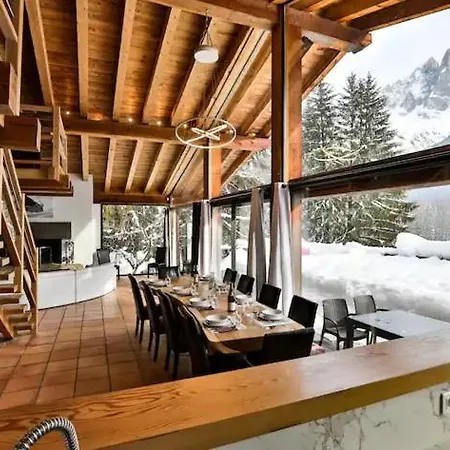 别墅 Private Chalet With Jacuzzi And Sauna